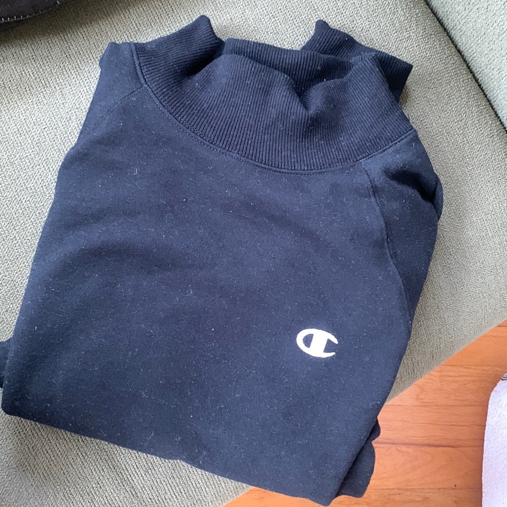 Champion mock sweatshirt lightweight